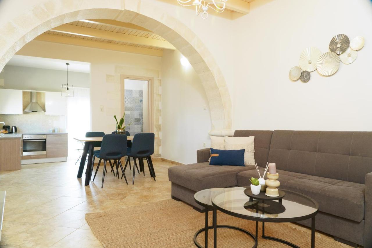 Arch Houses - Sharing Pool Spilia  Luaran gambar