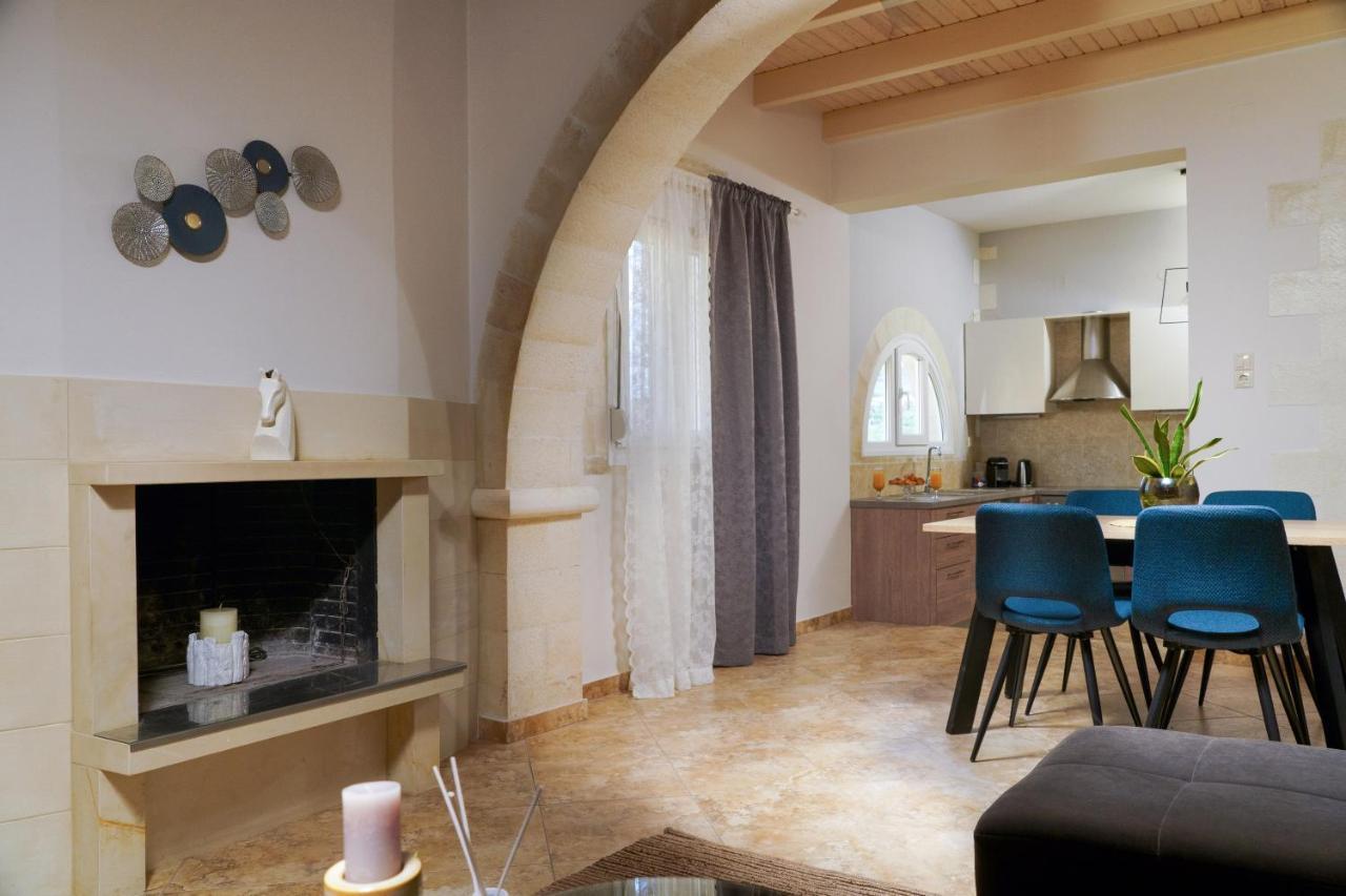 Arch Houses - Sharing Pool Spilia  Luaran gambar